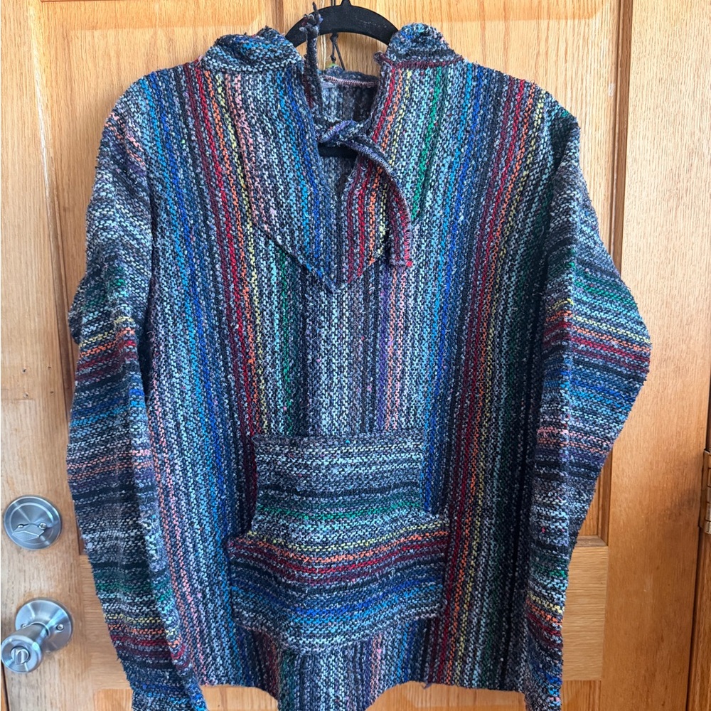 Colorful Striped Men's Sweater